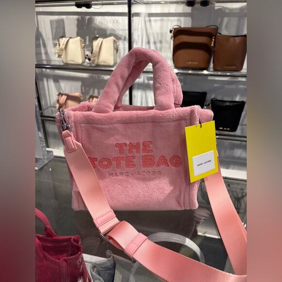 Marc Jacobs Pink The Tote Bag Crossbody NWT - Picture 2 of 7